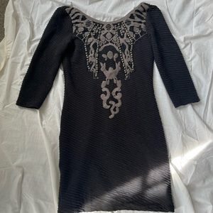 Free People Low back little black dress
